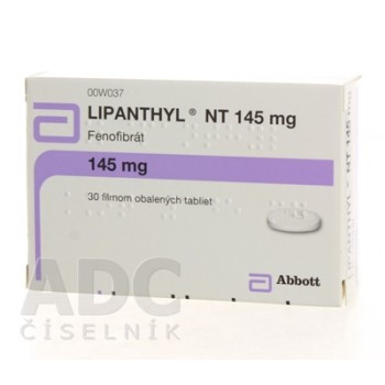 Ліпантил (Lipanthyl) NT 145 таблетки 145 мг (30 шт)